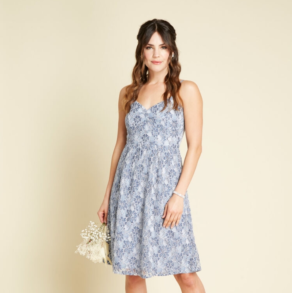 Jack by BB Dakota Floral Lace Midi Dress